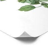 最高品質の植物性プリントのレドゥティーバラ ポスター (角)