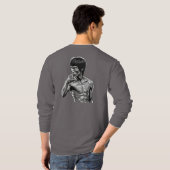 最高品質の長袖Tシャツ Tシャツ (裏面フル)