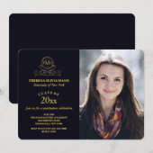 最高大学院フォト招待状 招待状 (正面/裏面)