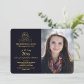 最高大学院フォト招待状 招待状 (スタンド正面)