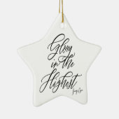 最高宗教のクリスマス装飾の栄光 セラミックオーナメント (右)