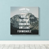 最高度#2 (12x12) キャンバスプリント (インサイチュ (ウッドフロア))