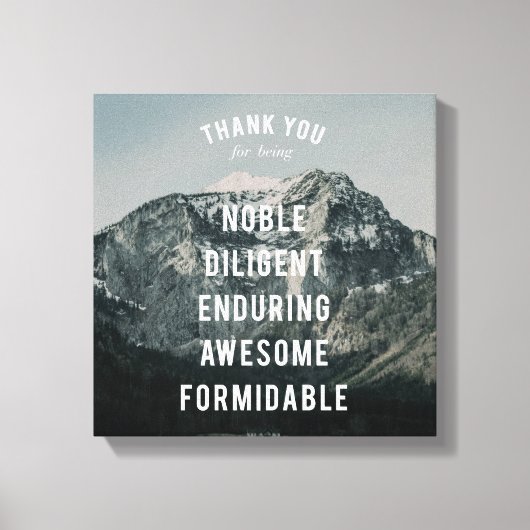 最高度#2 (12x12) キャンバスプリント (正面)