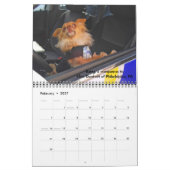 最高権力者: 2012カレンダーの犬の警察官 カレンダー (2月 2027)