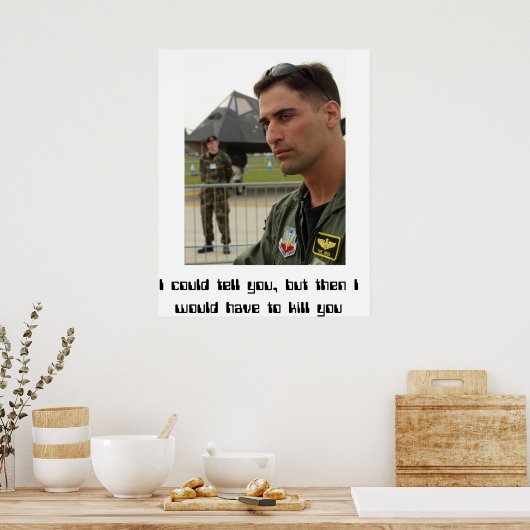 最高機密 ポスター (キッチン)