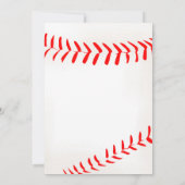 最高殊勲選手のオールスター野球の雑誌カバーの誕生日 招待状 (裏面)