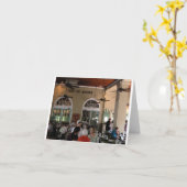 最高潮のCafe du Monde カード (黄色い花)