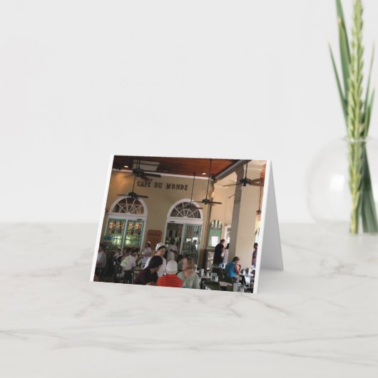 最高潮のCafe du Monde カード (正面)