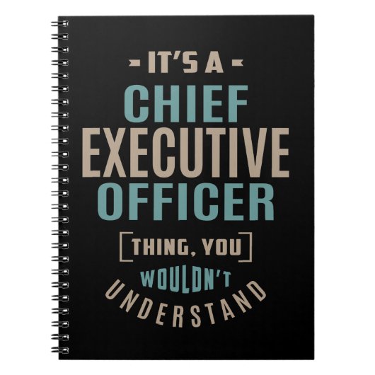 最高経営責任者 ノートブック (正面)
