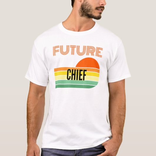 最高経営責任者 将来の最高経営責任者 Tシャツ (正面)