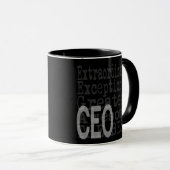 最高経営責任者(CEO) Extraordinaire マグカップ (正面右)