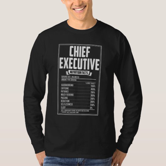 最高経営責任者(CEO) Tシャツ (正面)