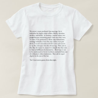 最高裁のアンソニー・ケネディ同性婚 Tシャツ