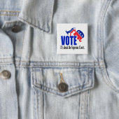 最高裁判所に関する投票 缶バッジ (インサイチュ)