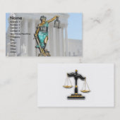 最高裁判所の司法長官 名刺 (正面/裏面)