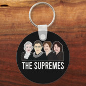 最高裁判所の女性ルース・バダー・ギンズバーグ キーホルダー (正面)