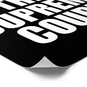 最高裁判所の政治進歩党 ポスター (角)