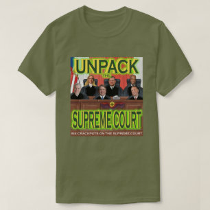 最高裁判所の荷を下ろす Tシャツ