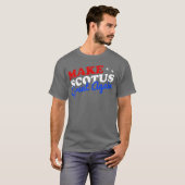 最高裁判所をSCOTUSにして再び偉大に 70年代 フリー Tシャツ (正面フル)