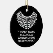 最高裁判所ルスバダーギンズバーグrbg セラミックオーナメント (右)