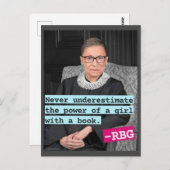 最高裁判所ルース・バダーギンズバーグポストカード ポストカード (正面/裏面)