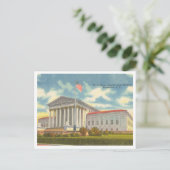 最高裁判所建物ヴィンテージワシントンDC ポストカード (スタンド正面)