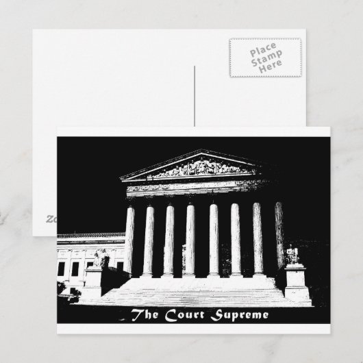 最高裁判所 ポストカード (正面/裏面)