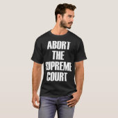 最高裁SCOTUS中絶賛成ロー対ウェイド Tシャツ (正面フル)