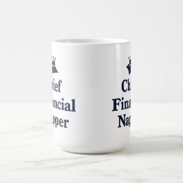 最高財務寝坊長 コーヒーマグカップ