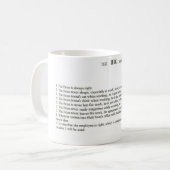 最高責任者 コーヒーマグカップ (正面左)