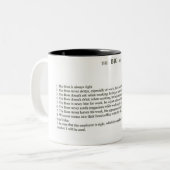 最高責任者 ツートーンマグカップ (正面左)