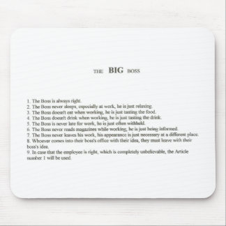 最高責任者 マウスパッド
