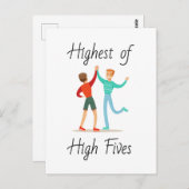 最高額のお祝い ポストカード (正面/裏面)