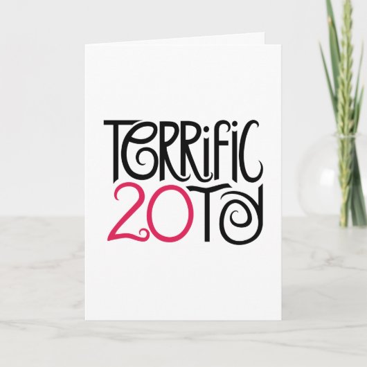 最高20枚のカード カード (正面)