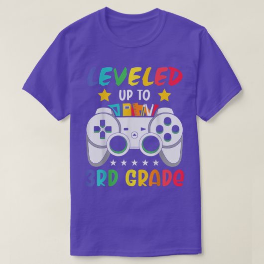 最高3グレードのゲームオーバー新学期に平準化 Tシャツ (デザイン正面)