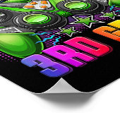 最高3級ゲーマー新学期1位まで平準化 ポスター (角)