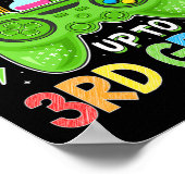 最高3級ゲーマー新学期1位まで平準化 ポスター (角)