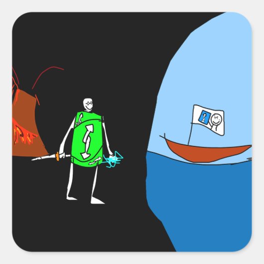 最高 スクエアシール (正面)