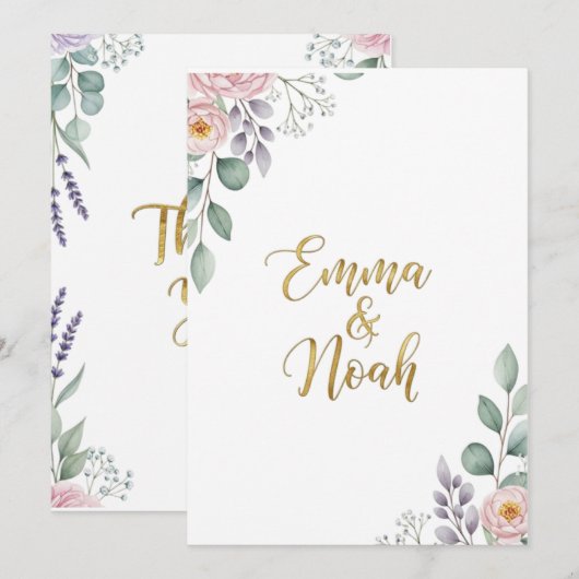 最高 招待状 (正面/裏面)