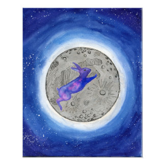 月うさぎ フォトプリント           