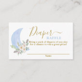 月おむつラッフルカードの上 エンクロージャーカード (正面)