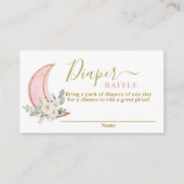 月おむつラッフルカードの上 エンクロージャーカード (正面)