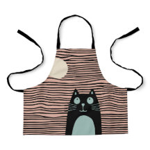 月おもしろいを見る猫