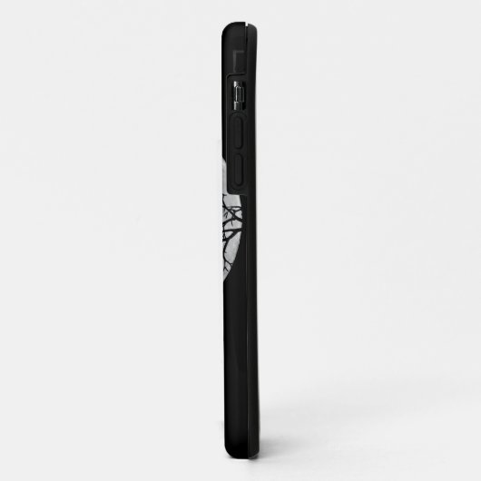 月およびシルエットとの行ったSquatchin Case-Mate iPhoneケース (裏面/左)