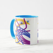 月および太陽 マグカップ (正面左)