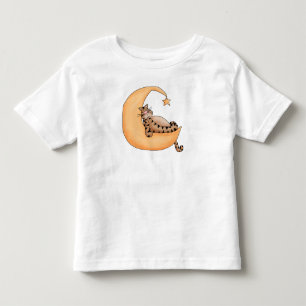 月および星猫 トドラーTシャツ