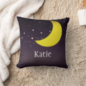 月および星 クッション (ブランケット)