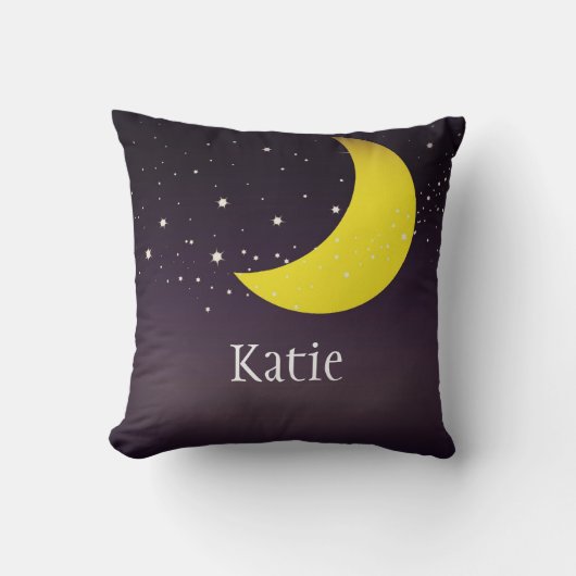 月および星 クッション (正面)