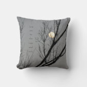 月および背部の月の枕に愛して下さい クッション (正面)