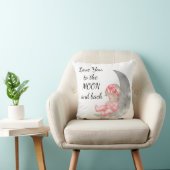 月および背部ベビーの枕に愛して下さい クッション (椅子)